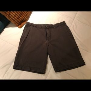 Dark gray banana republic mens shorts